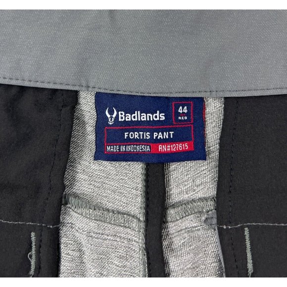 Badlands Mens 44x32 Fortis Performance Chino Pants Outdoor Hiking Hunting Gray - Picture 4 of 12